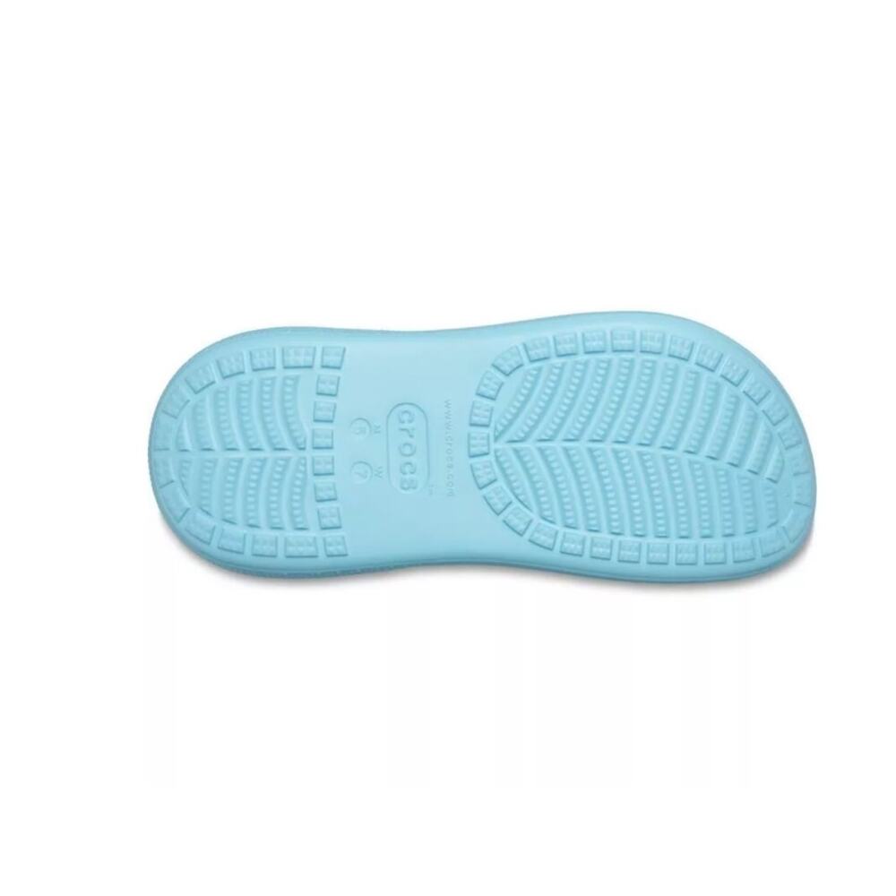 NEW Unisex Crocs Classic Crush Clogs Slip On Shoes Size M10 W12 Neptune Blue - Picture 5 of 5